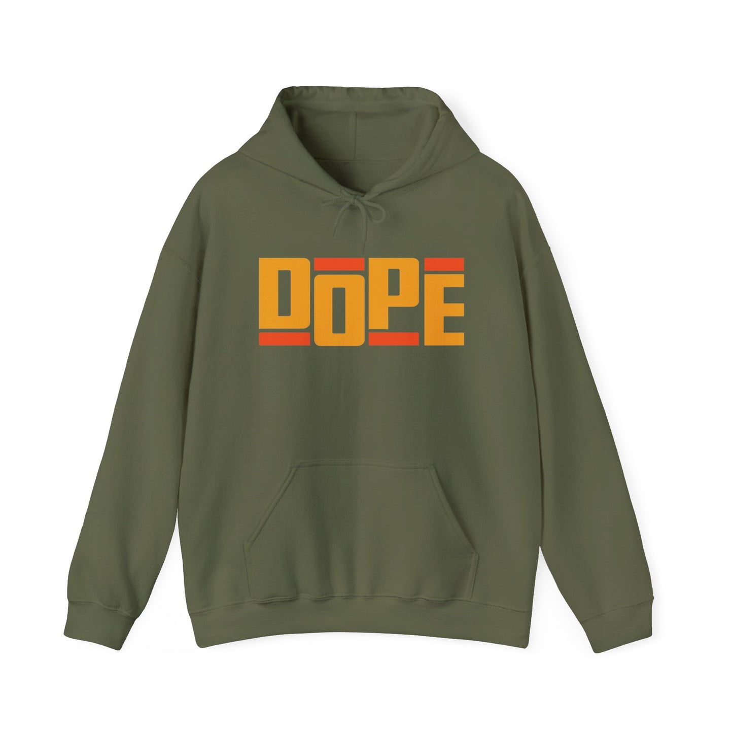 Dope Vintage Logo Graphic Hoodie Heavy Blend™ NEW Sweatshirt