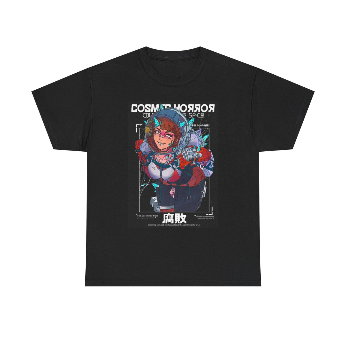 Cosmic Horror Graphic T Shirt Anime Retro Unisex Heavy Cotton Tee