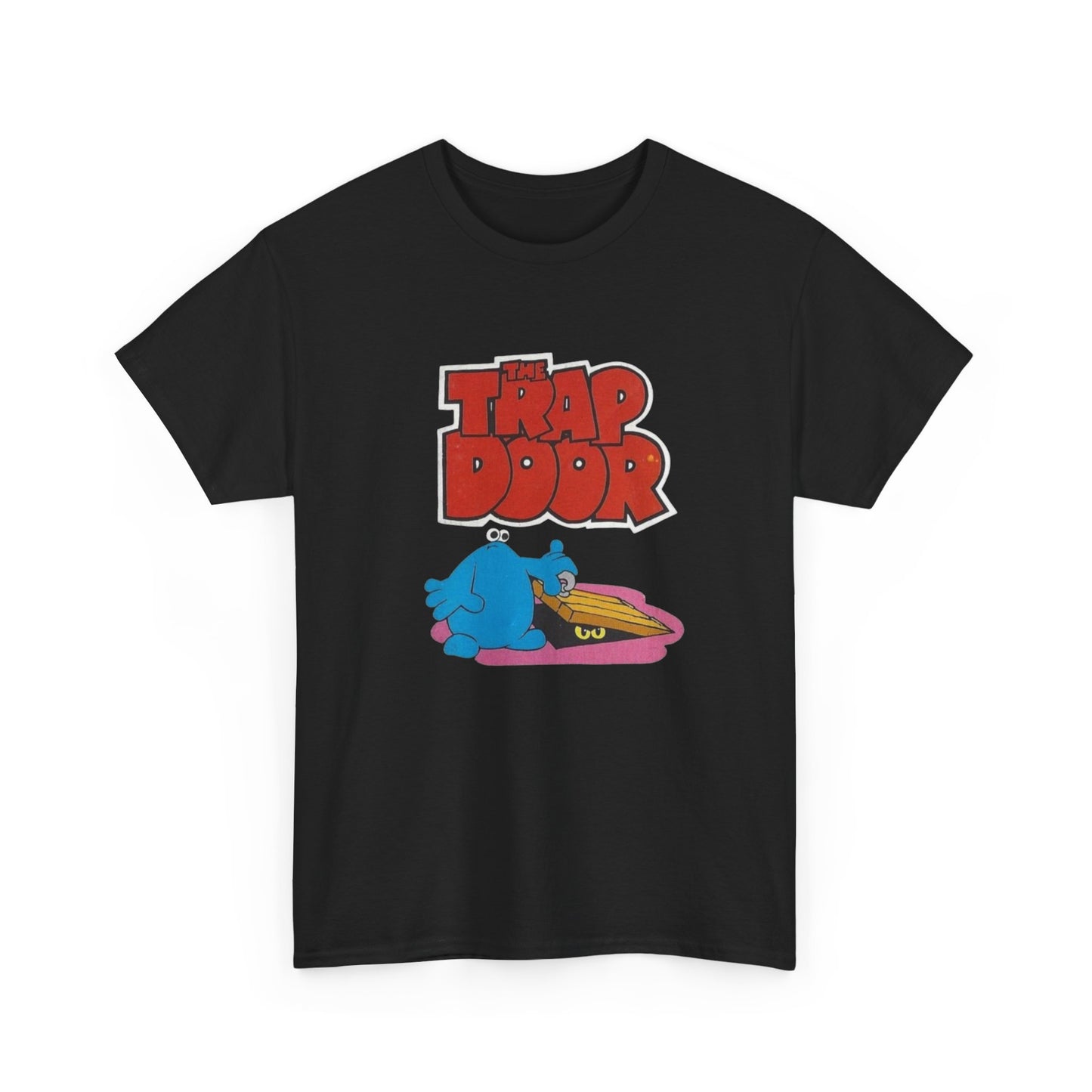 Trap Door Graphic T-Shirt Unisex Heavy Cotton Tee