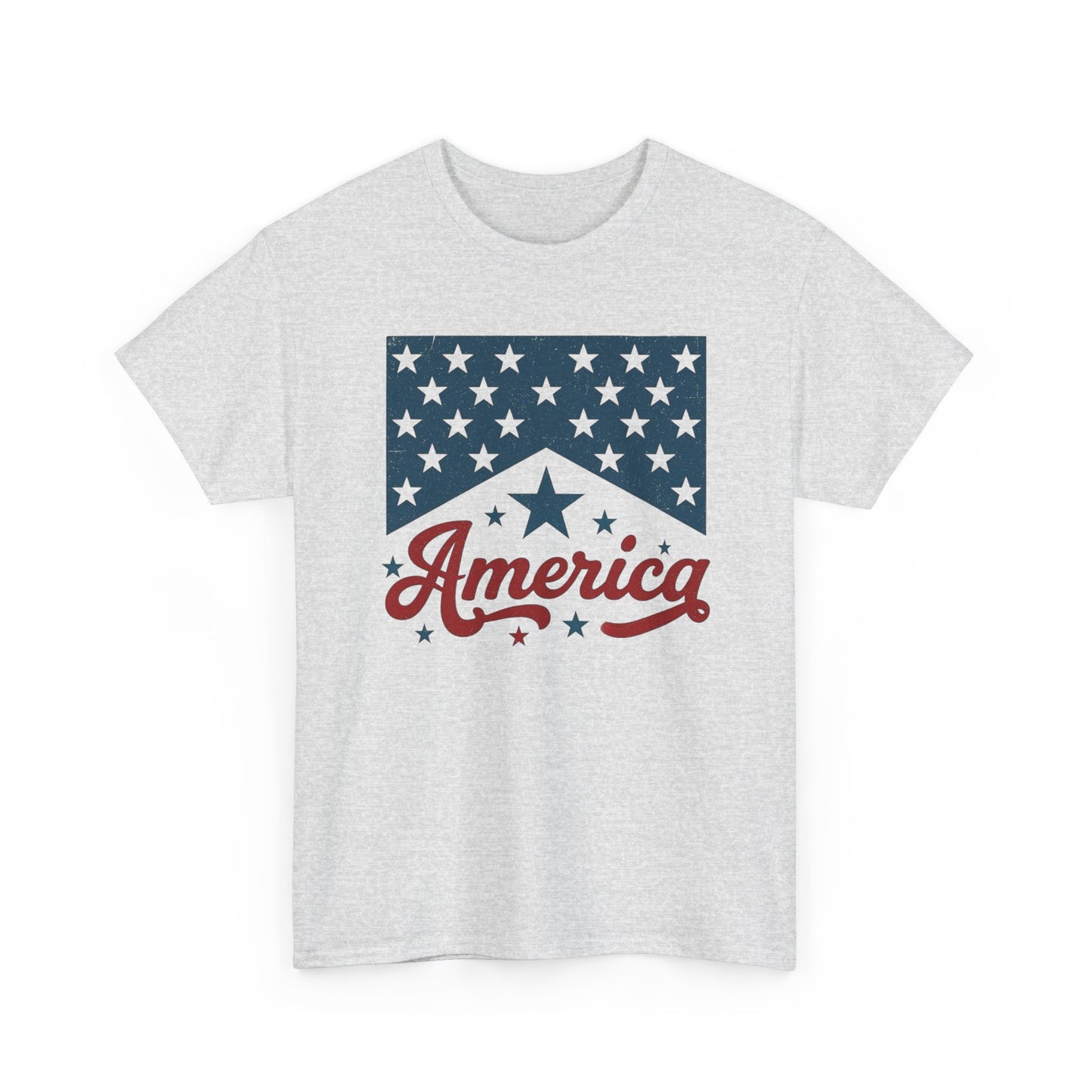 America USA Graphic T Shirt Unisex Heavy Cotton Tee