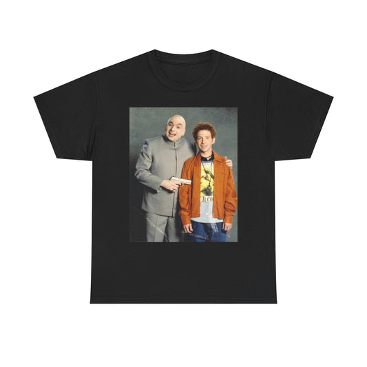 Dr Evil Funny Austin Powers Vintage Graphic T Shirt Unisex Cotton Tee NEW