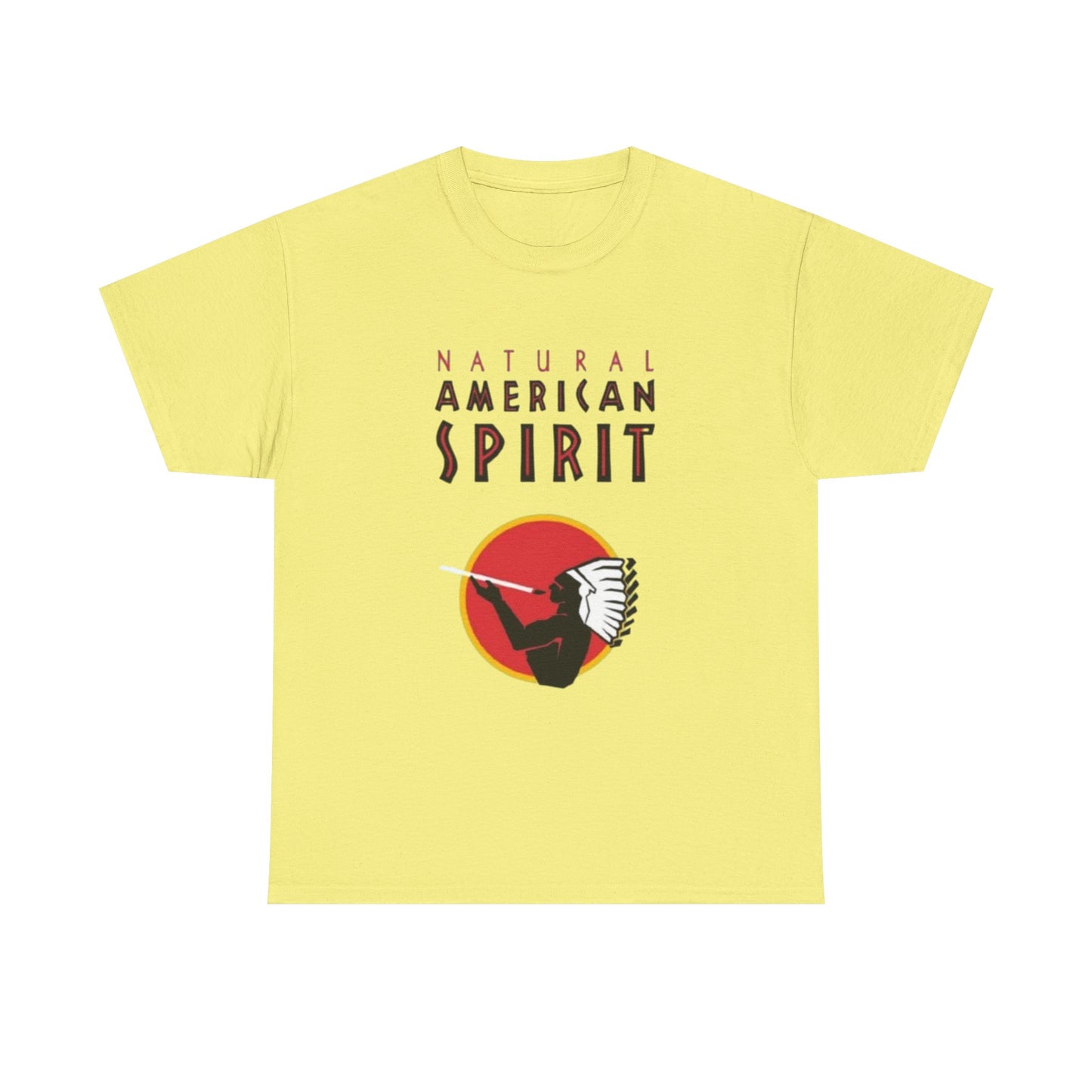American Spirit Cigarettes Graphic T Shirt NEW ADULT Unisex Heavy Cotton Tee