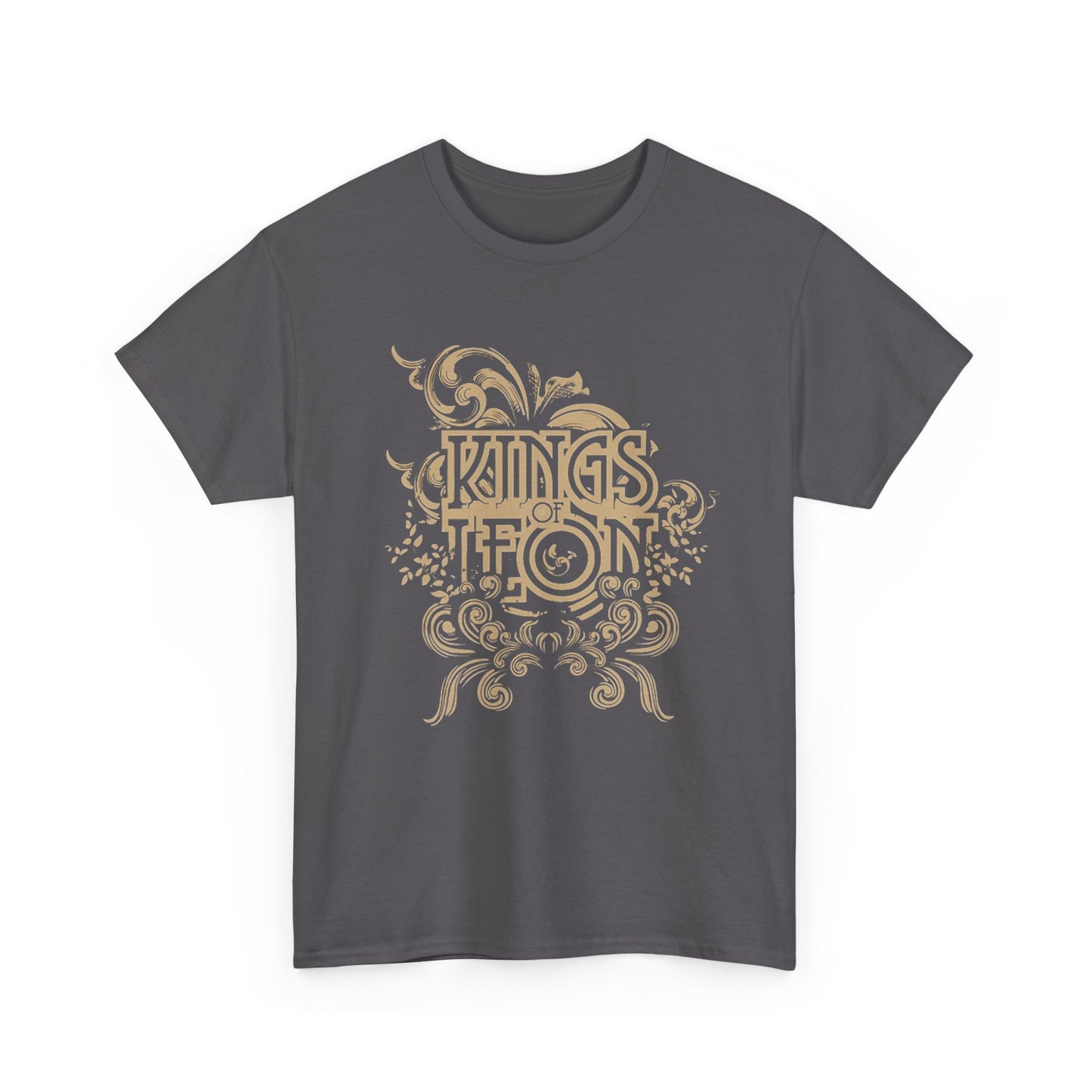 Kings Of Leon T Shirt Retro Logo Art Album Rock Unisex Heavy Cotton Tee