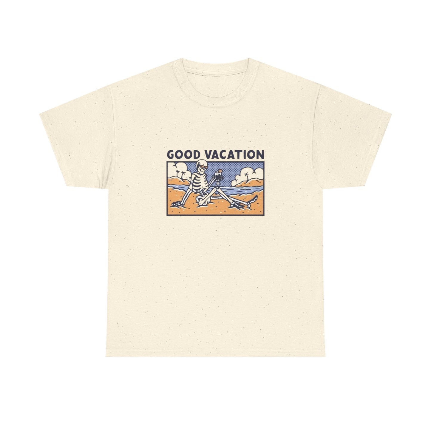 Good Vacation Vintage Graphic T Shirt Unisex Heavy Cotton Tee New Gift