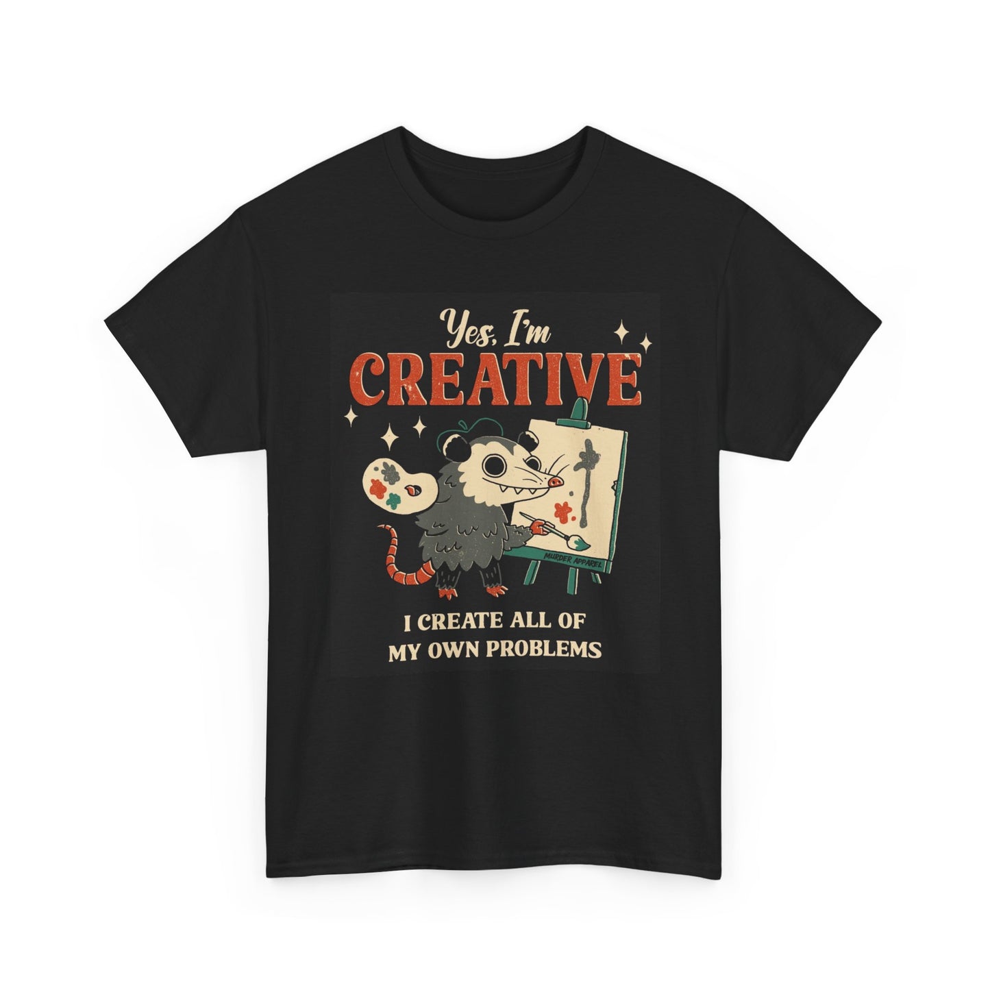 Yes I'm Creative Graphic T Shirt Brand New Cotton Tee