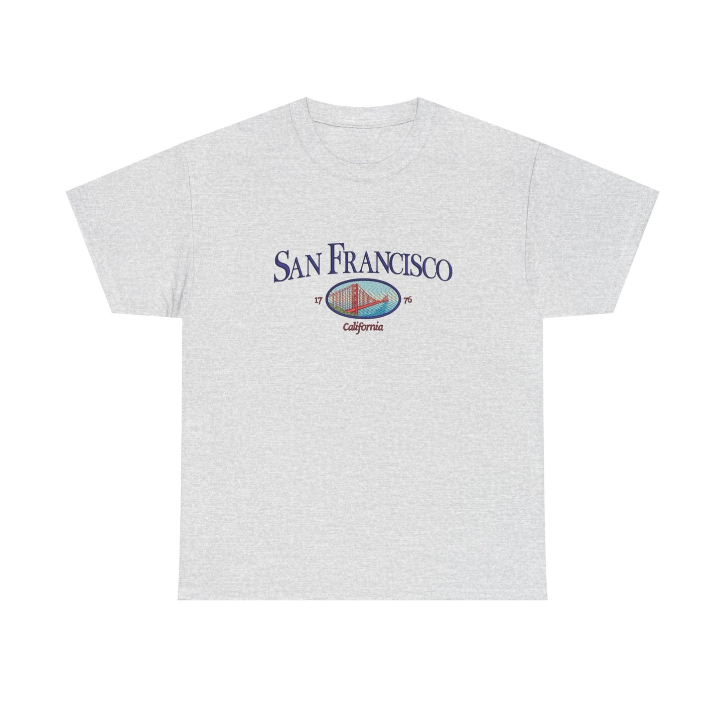 San Francisco California Retro Graphic T Shirt NEW Unisex Heavy Cotton Tee