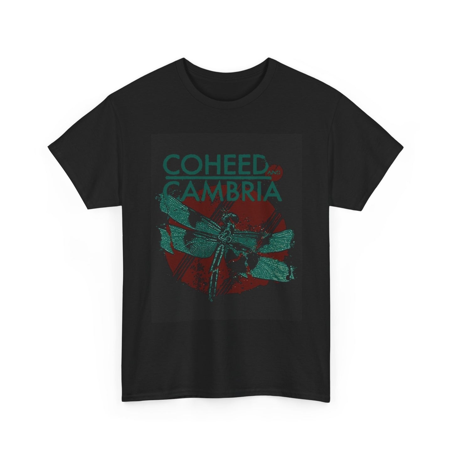 Coheed And Cambria Tshirt Retro Rock Band Merch Unisex Heavy Cotton Tee 34