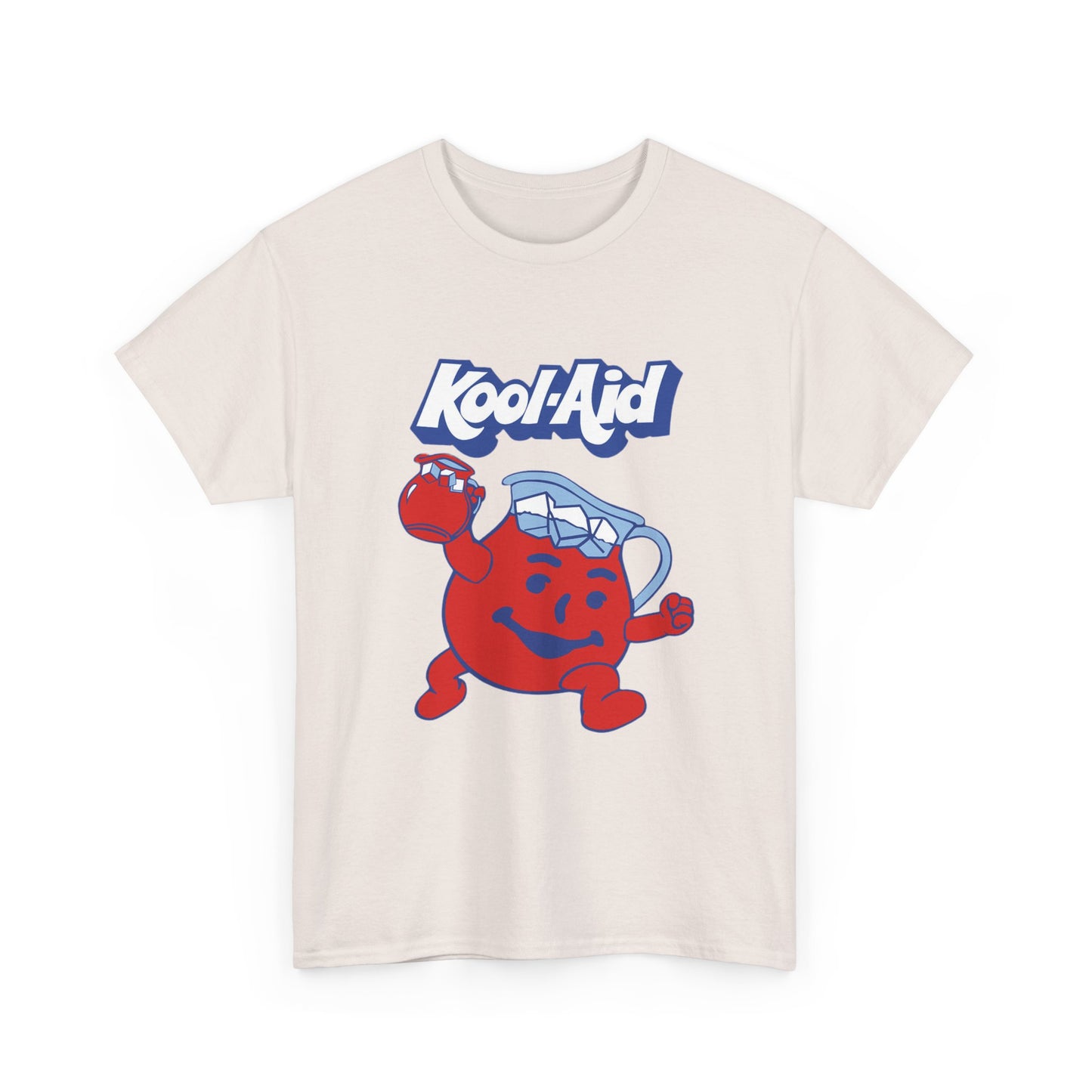 Kool Aid Shirt Funny Poster Retro 90s Nostalgic Logo Vintage Unisex Heavy Cotton