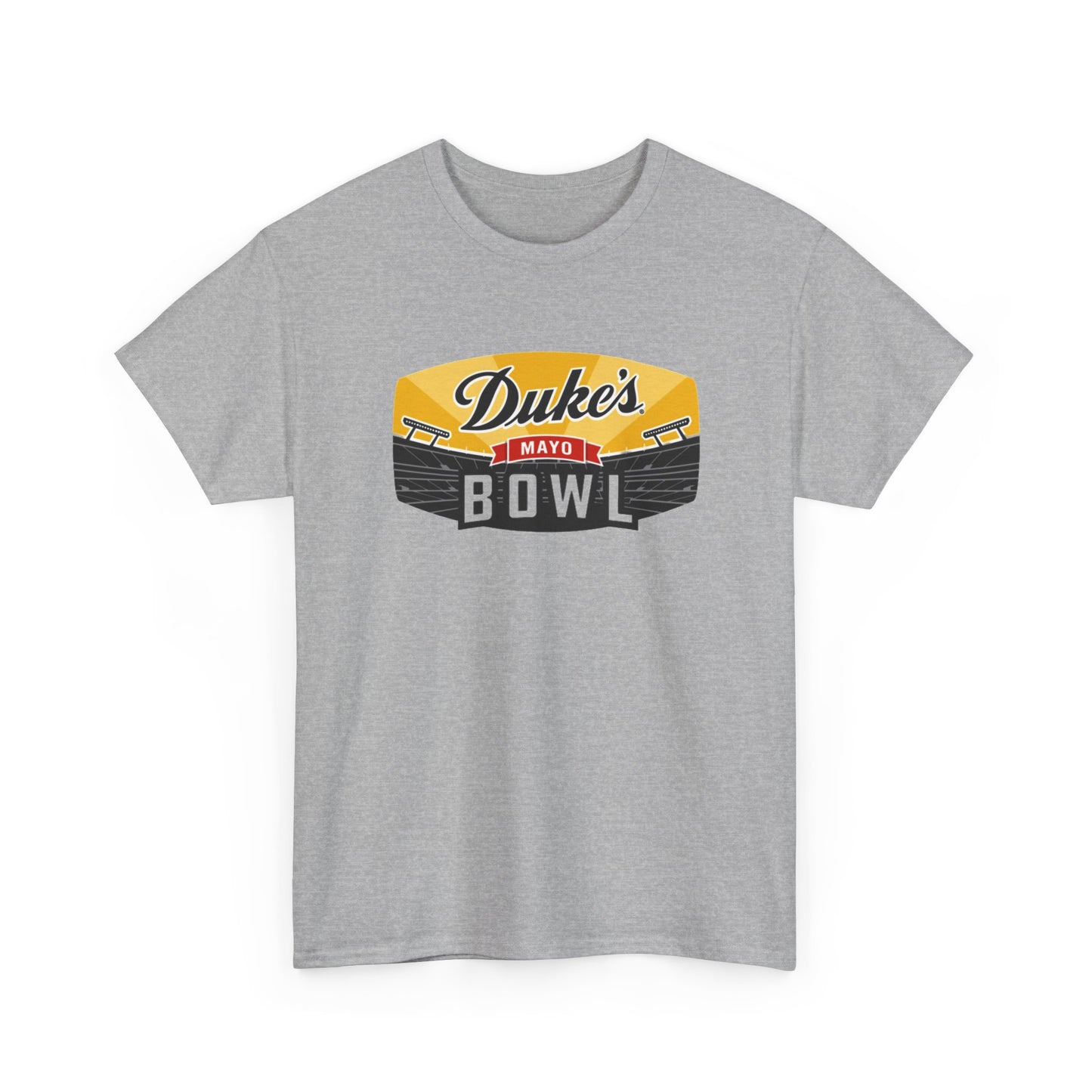 Dukes Mayo Graphic T Shirt Duke Bowl Retro Southern Unisex Heavy Cotton Tee