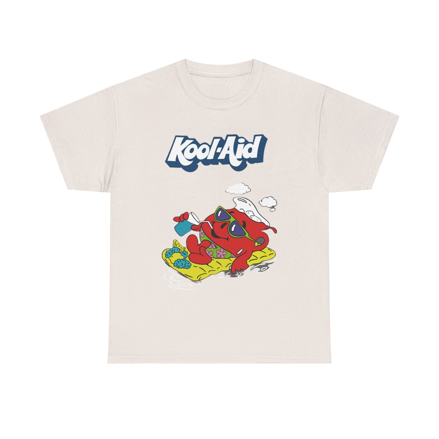 Kool Aid Shirt Retro Logo Funny Gift Punch Retro Vintage Unisex Heavy Cotton Tee
