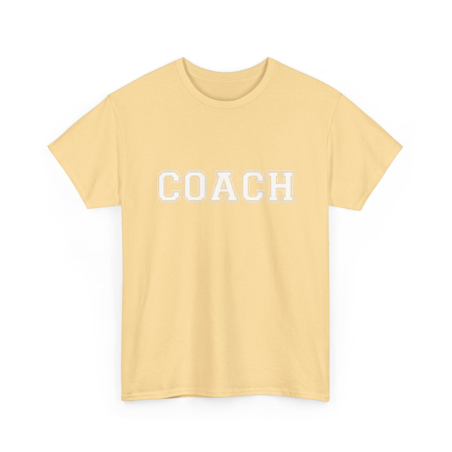 Coach Sports Retro Gym Graphic T Shirt Unisex Heavy Cotton Tee
