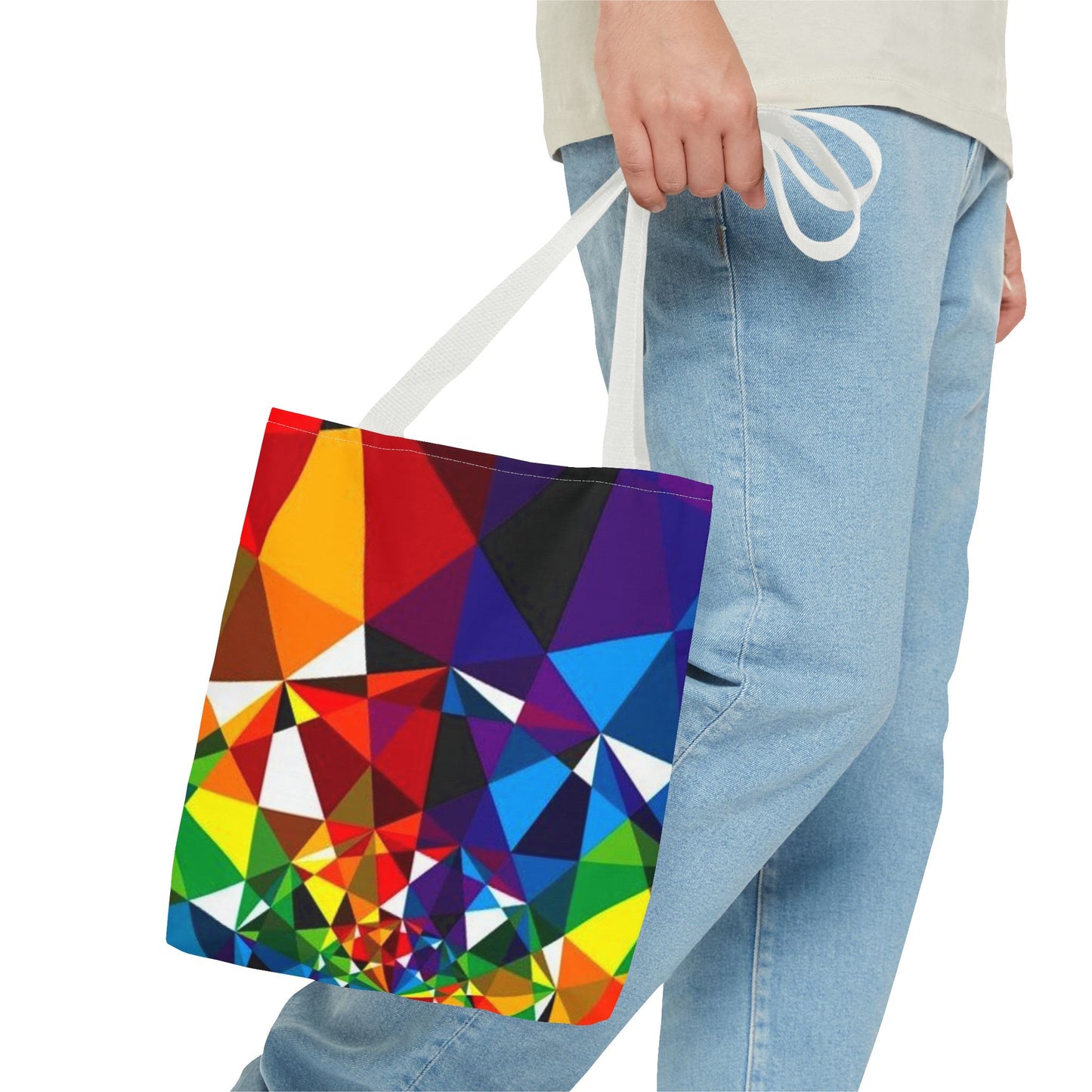 Rainbow Colors BRAND NEW Modern Purse - Pocketbook - Travel Tote Bag (AOP)