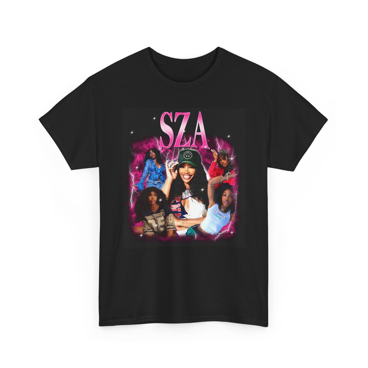 SZA Graphic T Shirt Vintage Unisex Heavy Cotton Tee 90s Hip Hop R N B