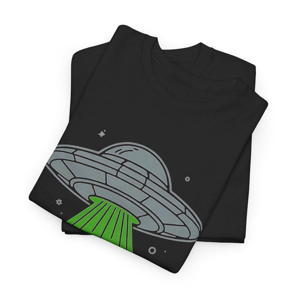 Get Lost Alien Abduction Funny Graphic T Shirt Men's Heavy Cotton Tee
