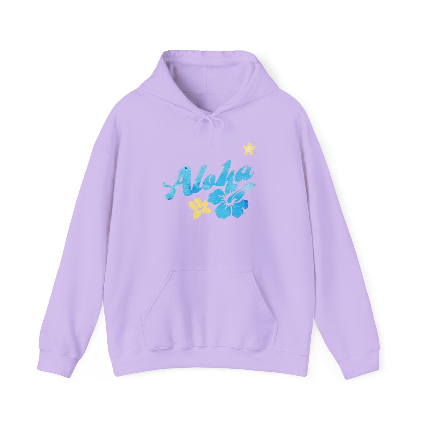 Aloha Hawaiian Tropical Graphic Hoodie Unisex Heavy Blend™ Hooded Sweatshirt