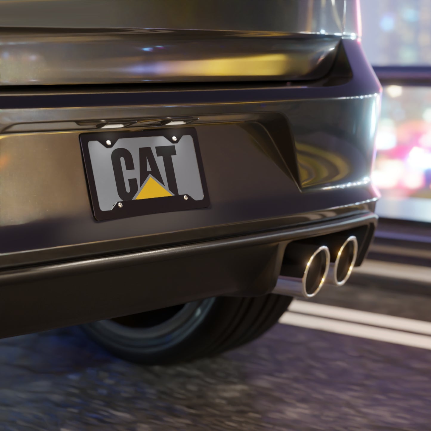 CAT Commercial Equipment License Plate Trucks USA MADE Vanity Plate