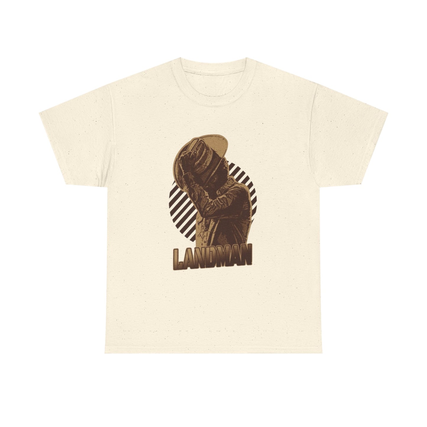 Landman Retro Texas Oil Graphic T Shirt NEW Unisex Heavy Cotton Tee