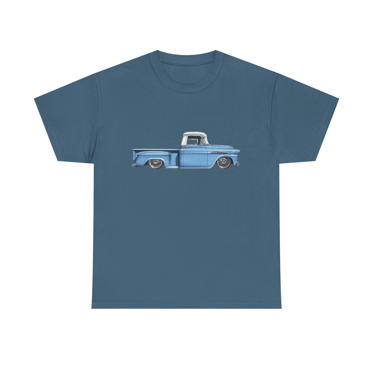 Vintage Chevrolet Pickup 60's Graphic T Shirt Unisex Heavy Cotton Tee NEW
