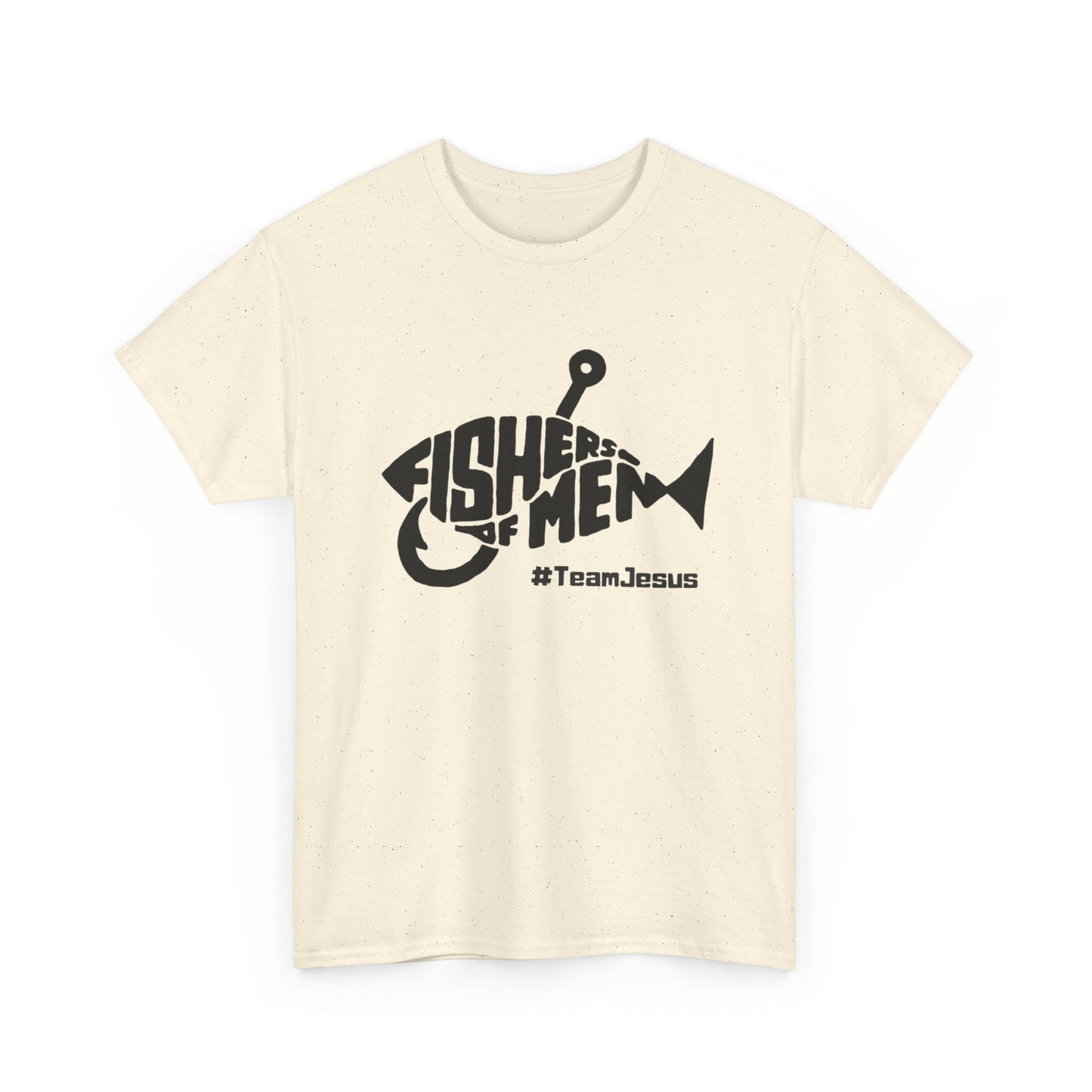 Fisherman Team Jesus Fish Graphic T Shirt NEW GIFT Unisex Heavy Cotton Tee