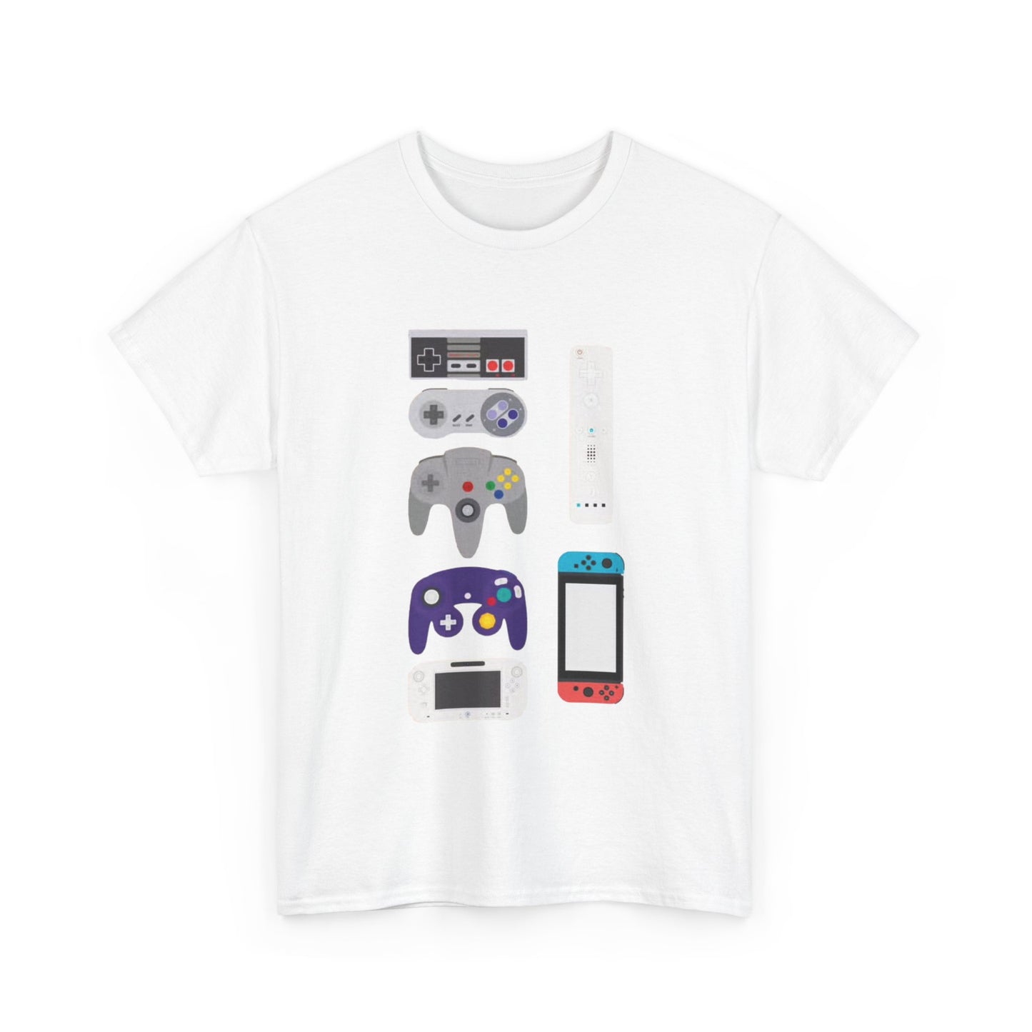 Gaming Controller Tshirt Vintage N64 Retro Unisex Heavy Cotton Tee USA SELLER