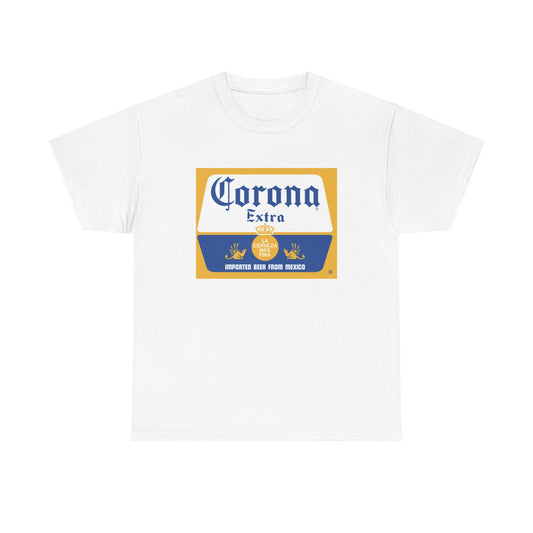 Corona Beer Graphic T Shirt Vintage Unisex Heavy Cotton Tee