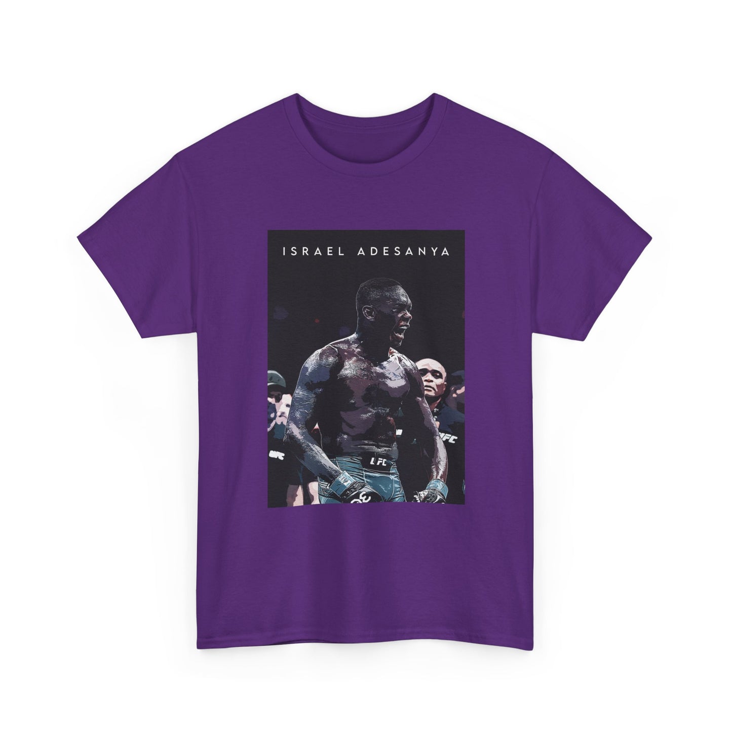 Israel Adesanya Tshirt Poster MMA UFC Merch Champ Graphic Unisex Heavy Cotton