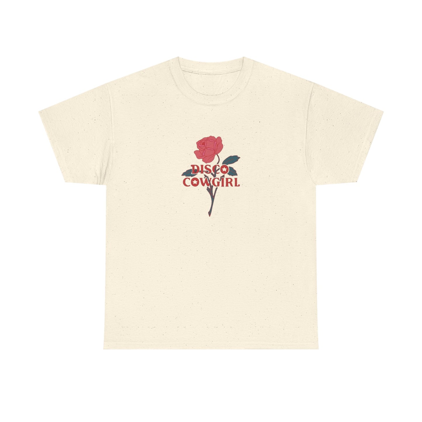 Disco Cowgirl Graphic T Shirt Unisex Heavy Cotton Tee Gift