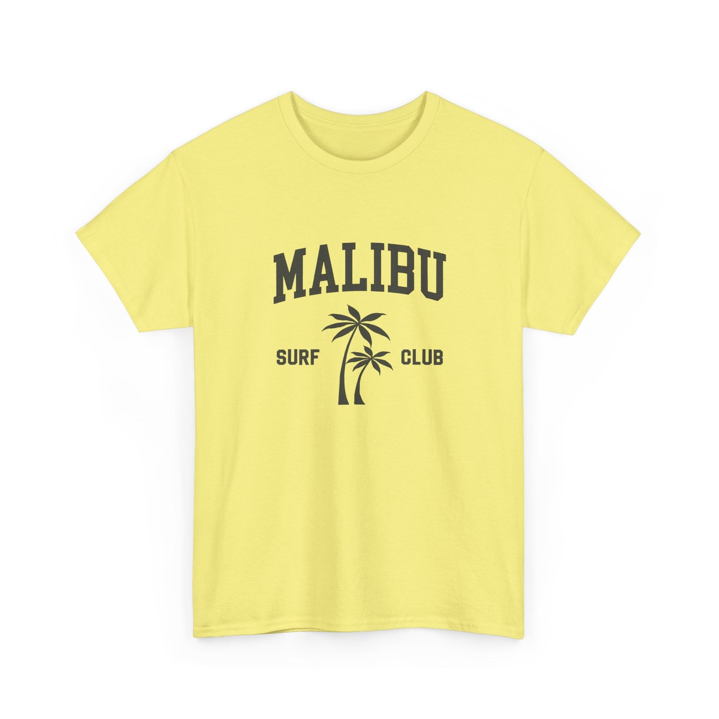 Malibu Surf Club Graphic T Shirt NEW Unisex Heavy Cotton Tee