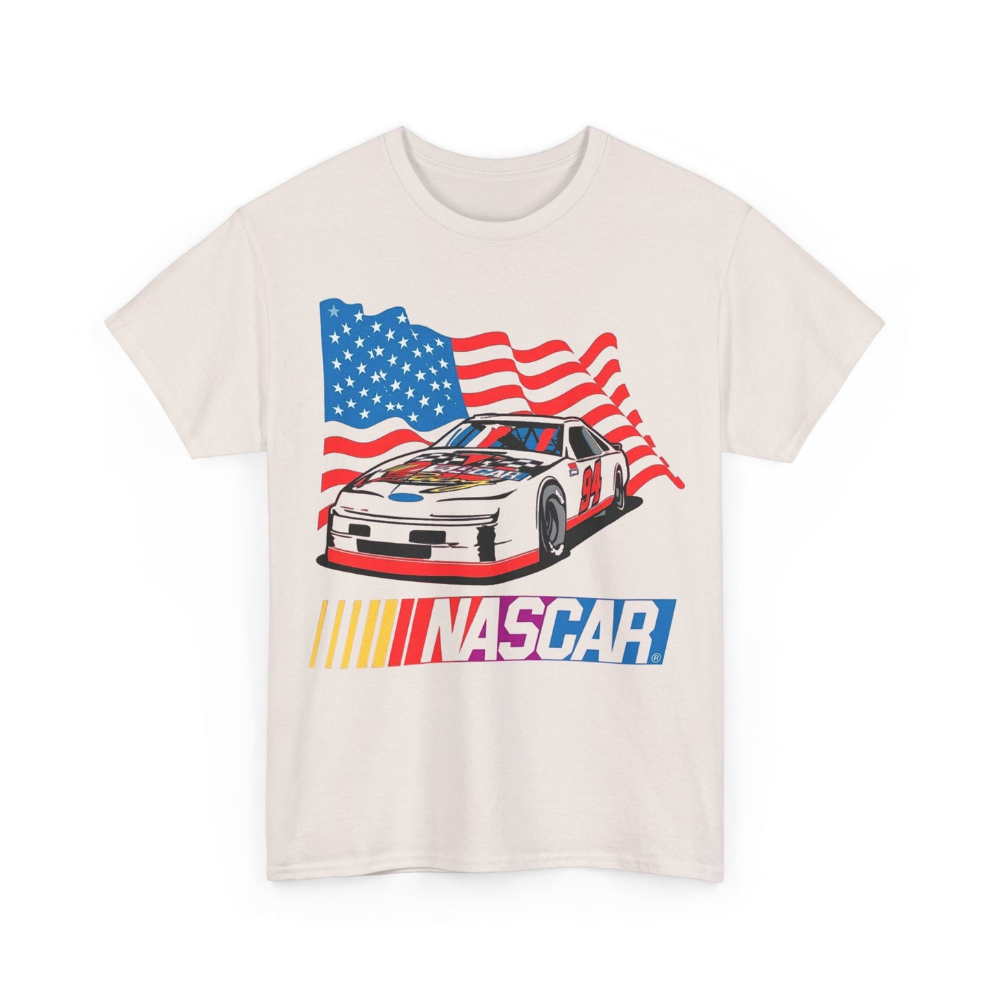 NASCAR T-shirt retro graphic classic vintage racing Unisex Heavy Cotton Tee