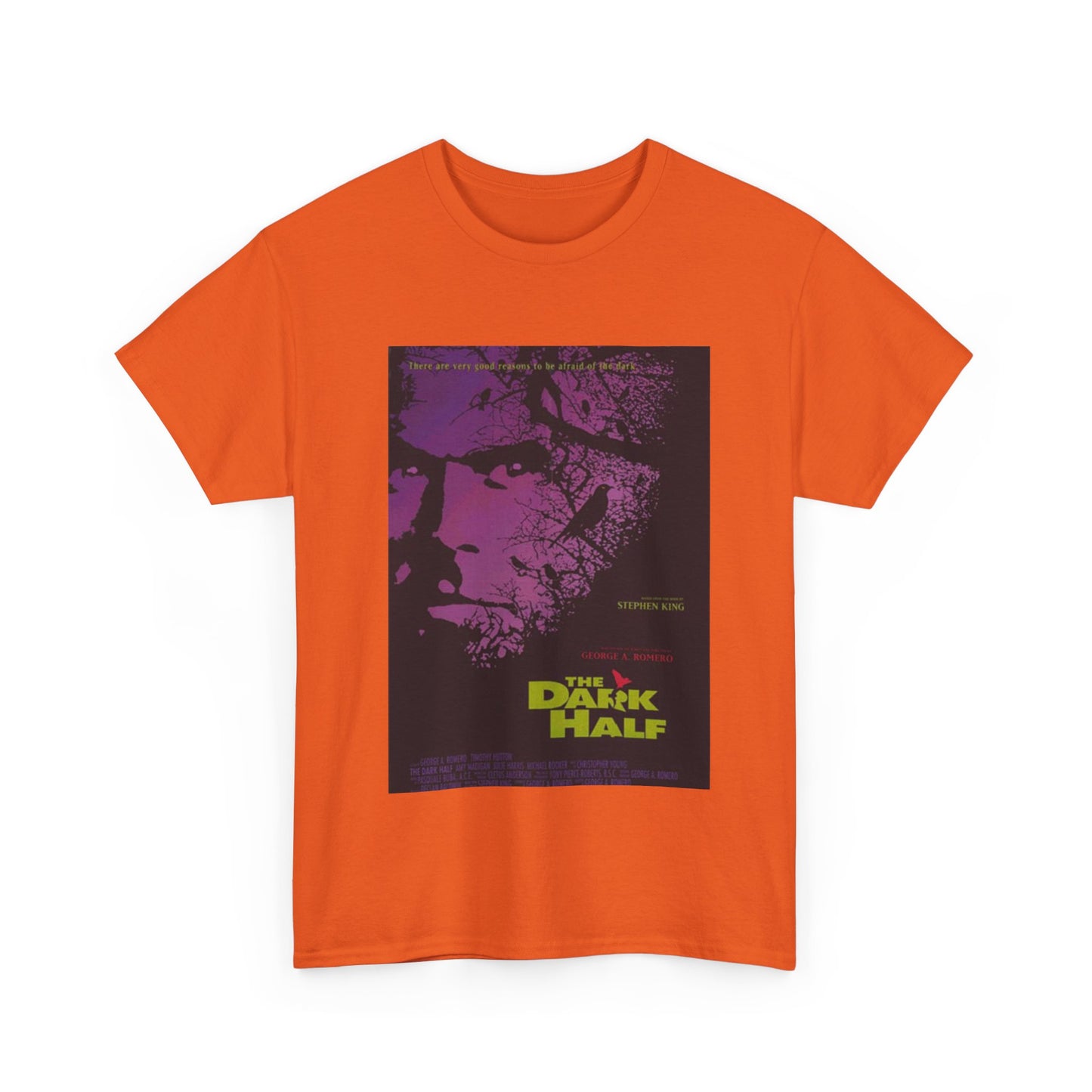 The Dark Half Shirt Vintage Horror Movie Stephen King Retro Unisex Heavy Cotton