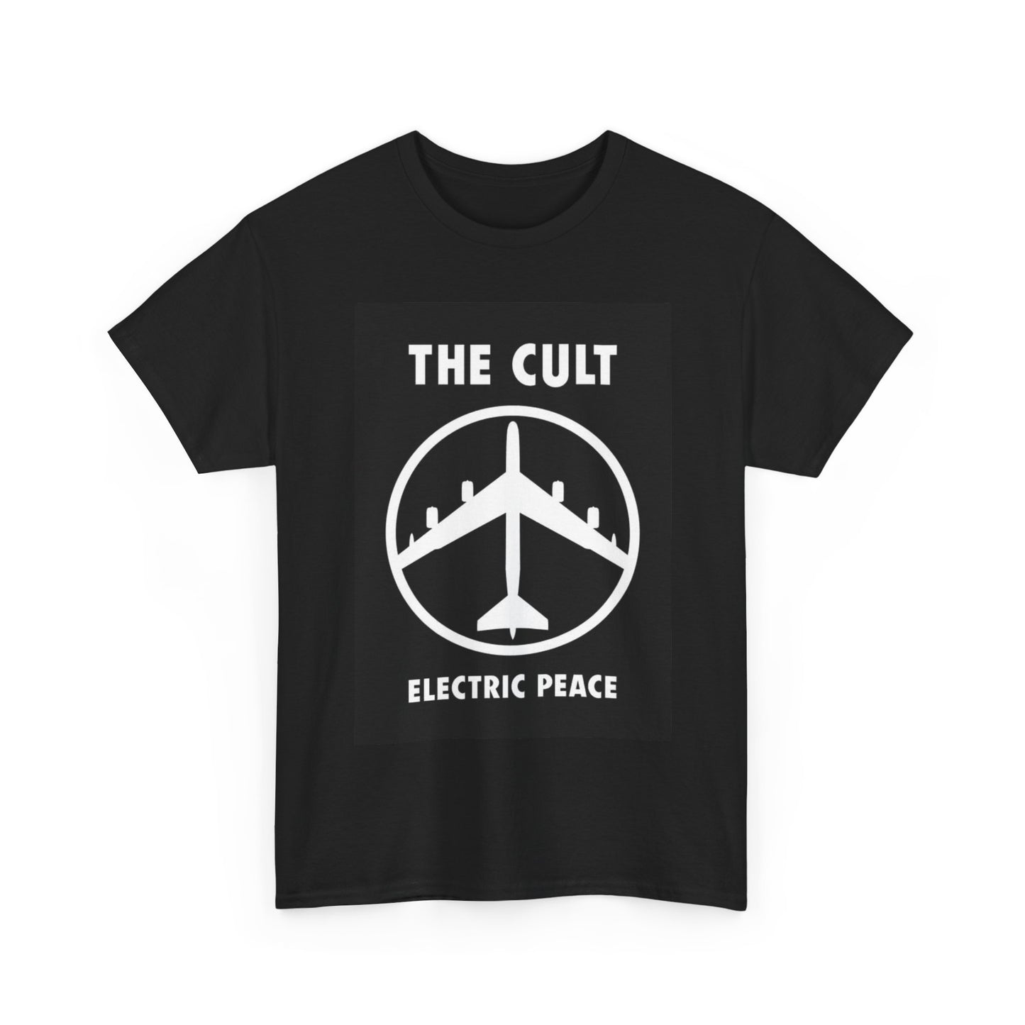The cult T-shirt vintage retro rock art nation Unisex Heavy Cotton Tee