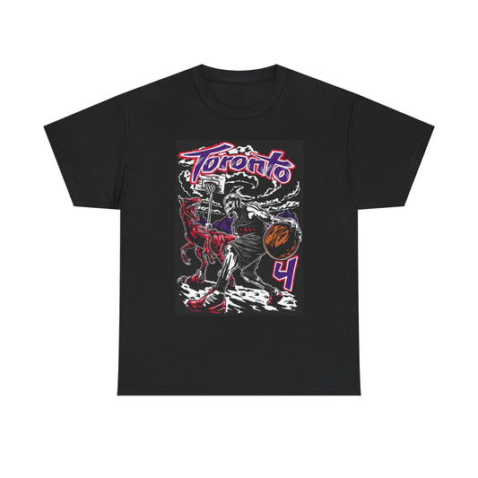 Toronto Raptors Graphic T Shirt Vintage Canada Unisex Heavy Cotton Tee