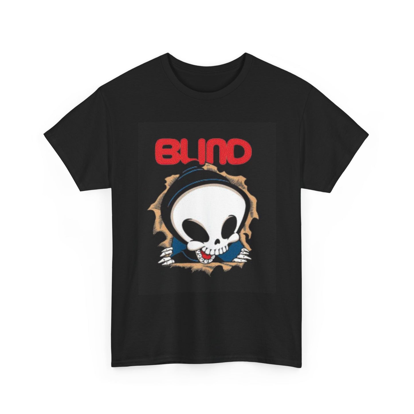 Blind Graphic T Shirt Vintage Skateboards Logo 90s Unisex Heavy Cotton Tee