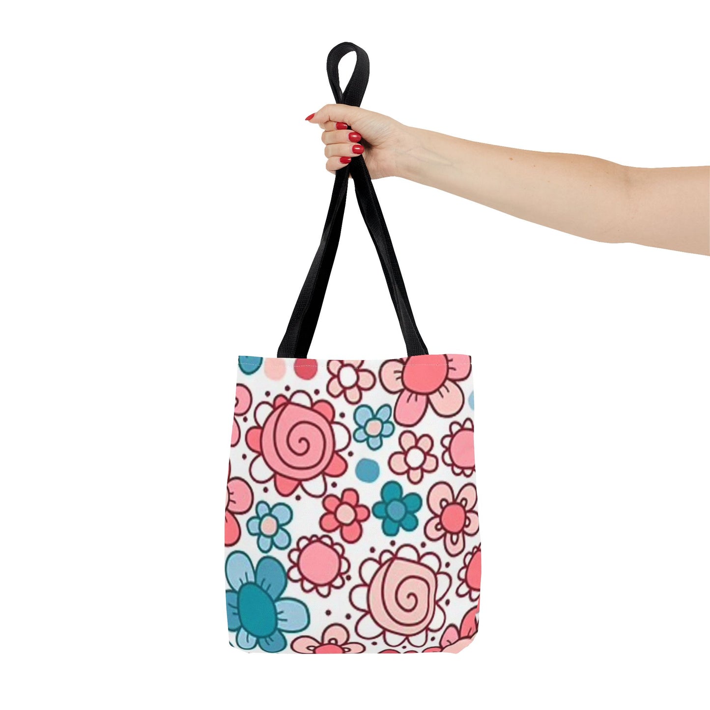 Pink Floral All Over Print BRAND NEW Purse - Pocketbook - Travel Tote Bag