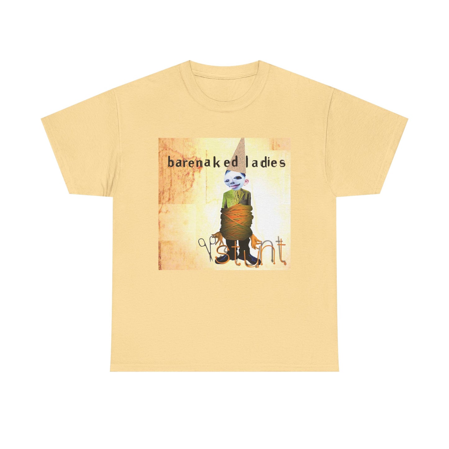 Bare naked Ladies Tshirt Album Cover Vintage Merch art Unisex Heavy Cotton Tee