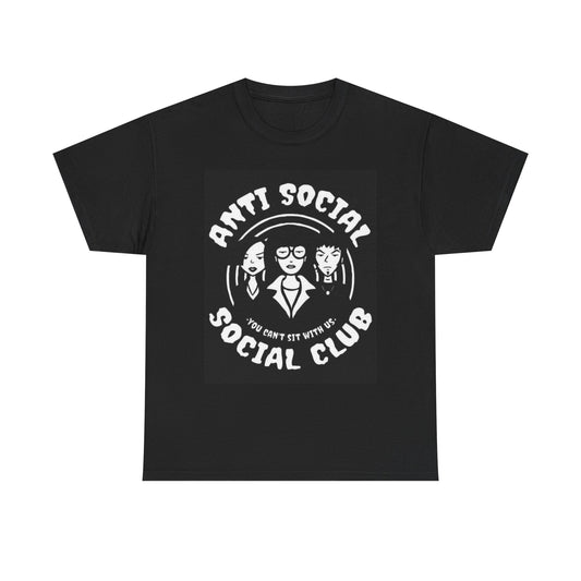 Anti Social Social Club Graphic T Shirt Vintage Cool Unisex Heavy Cotton Tee