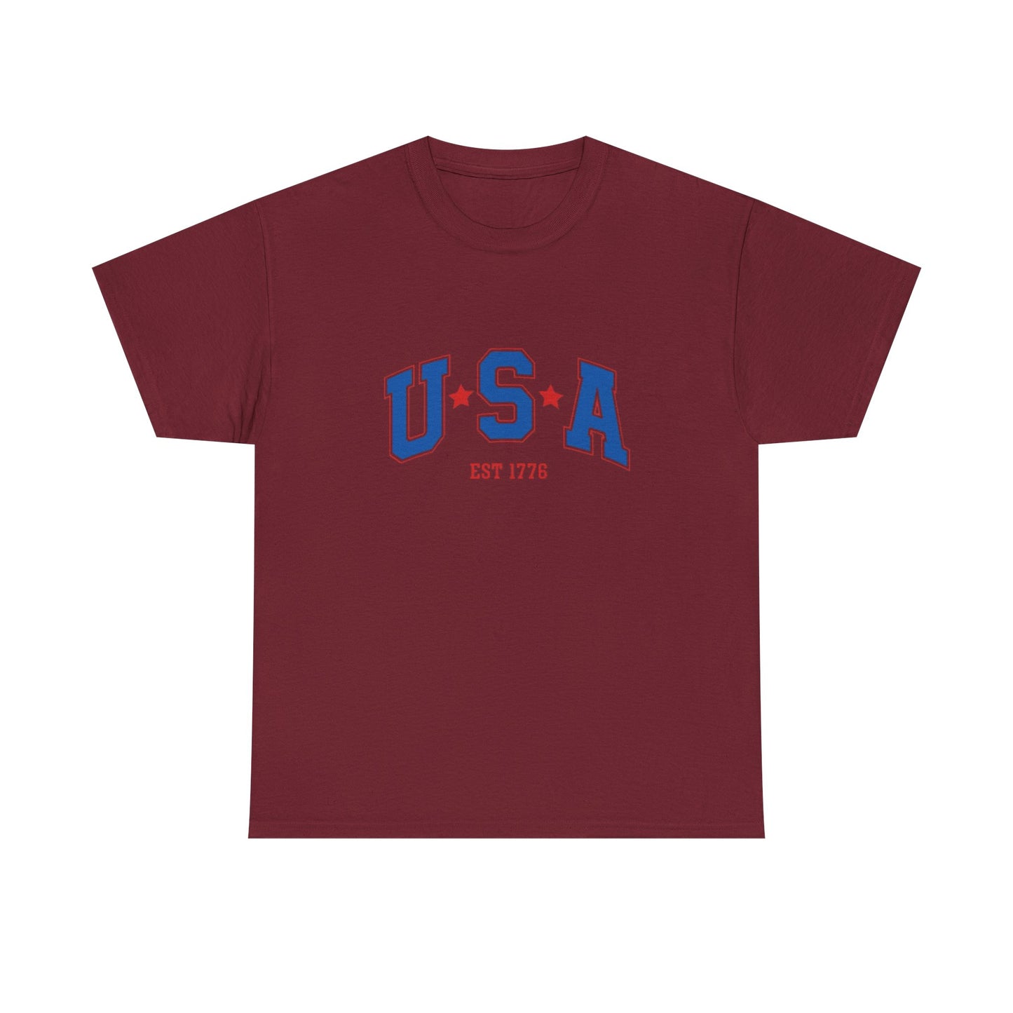 USA 1776 America Graphic T Shirt Adult New Tee