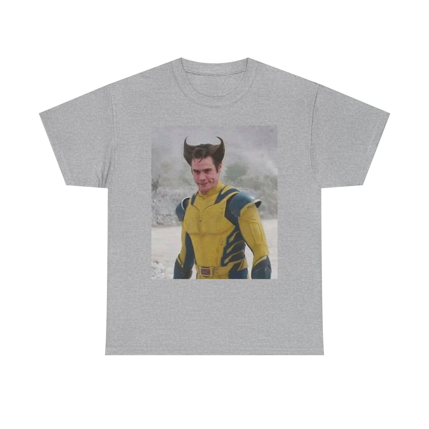 Jim Carrey Funny Superhero Graphic T Shirt Unisex Heavy Cotton Tee Gift New