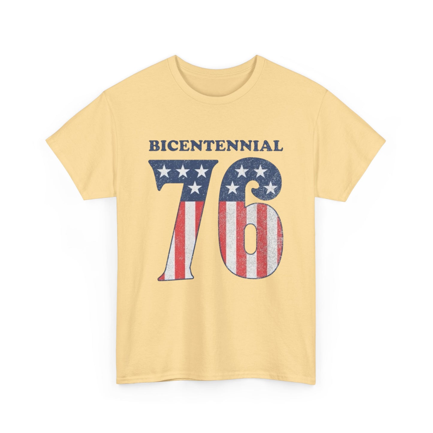 Bicentennial USA 76 Anniversary Graphic T Shirt Adult New Tee