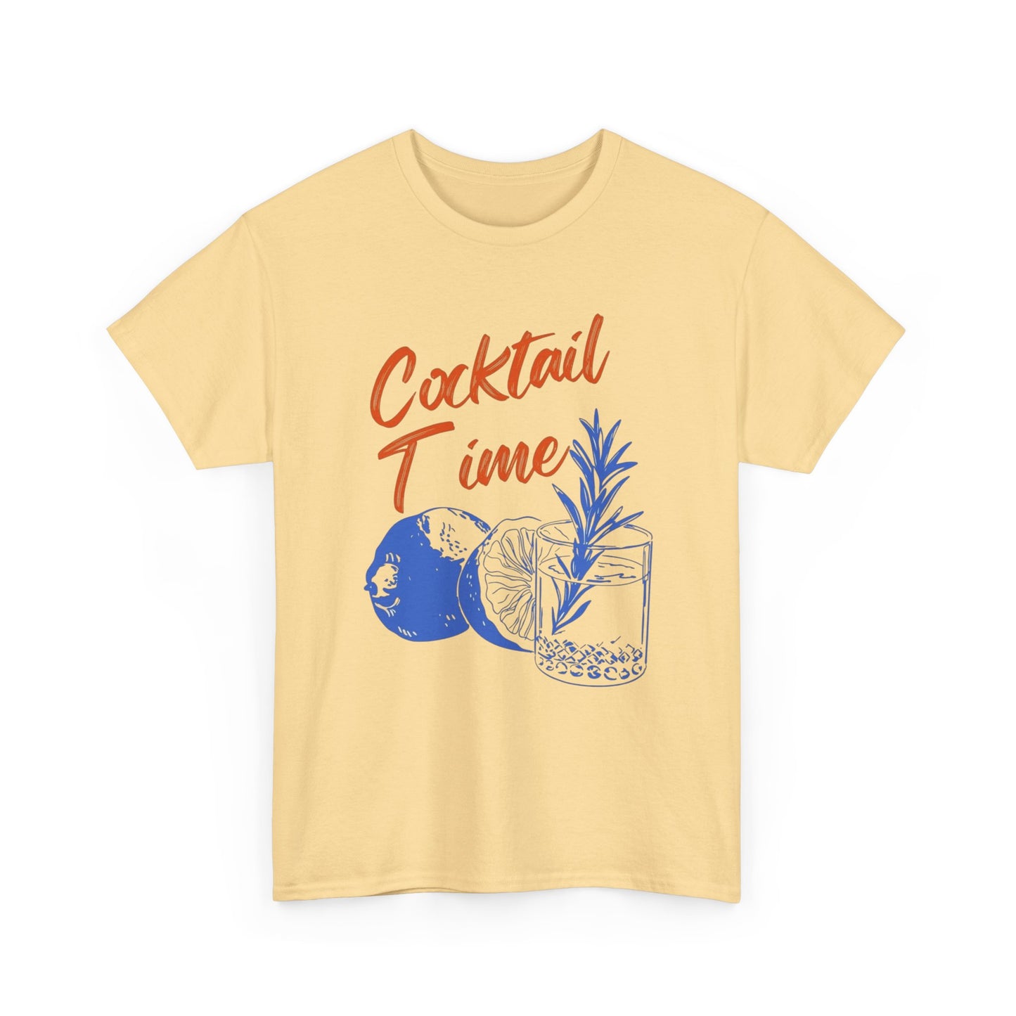 Cocktail Time Graphic T Shirt NEW ADULT