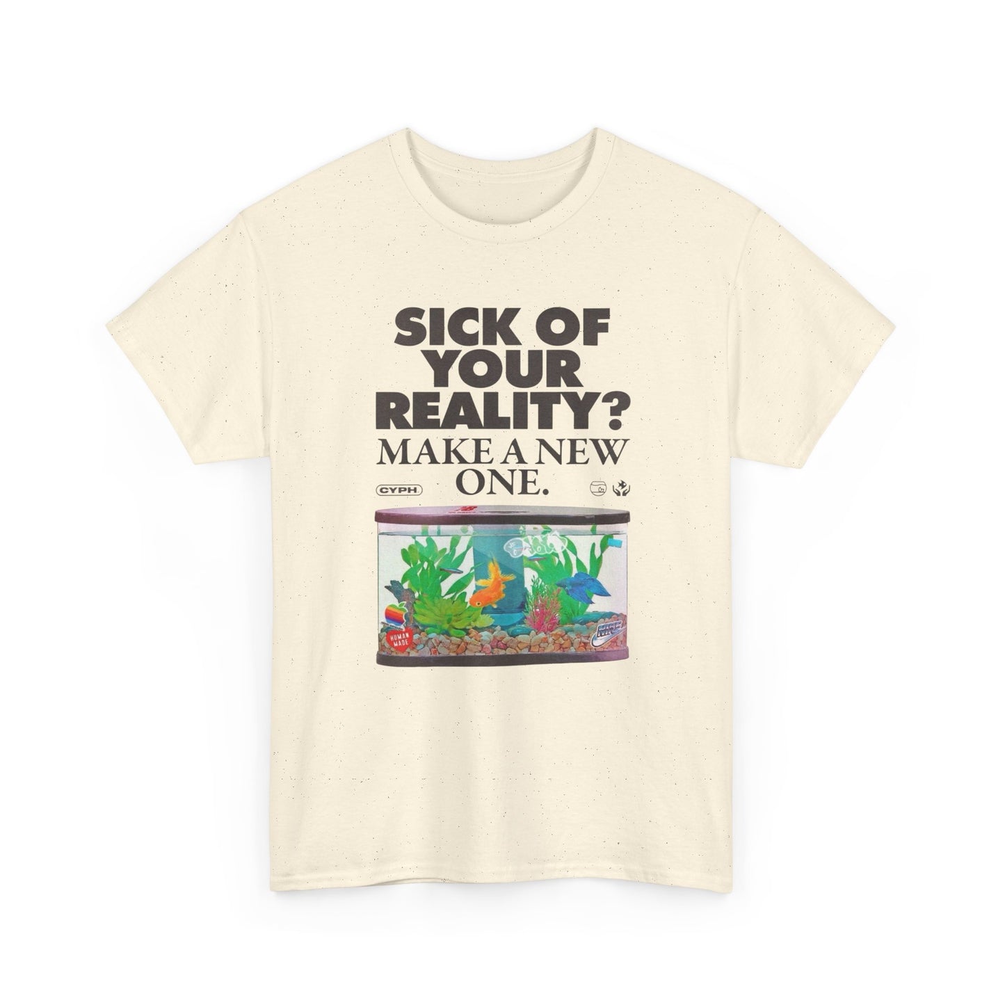 Sick Of Your Reality Vintage Graphic T-Shirt, Unisex Cotton Shirt