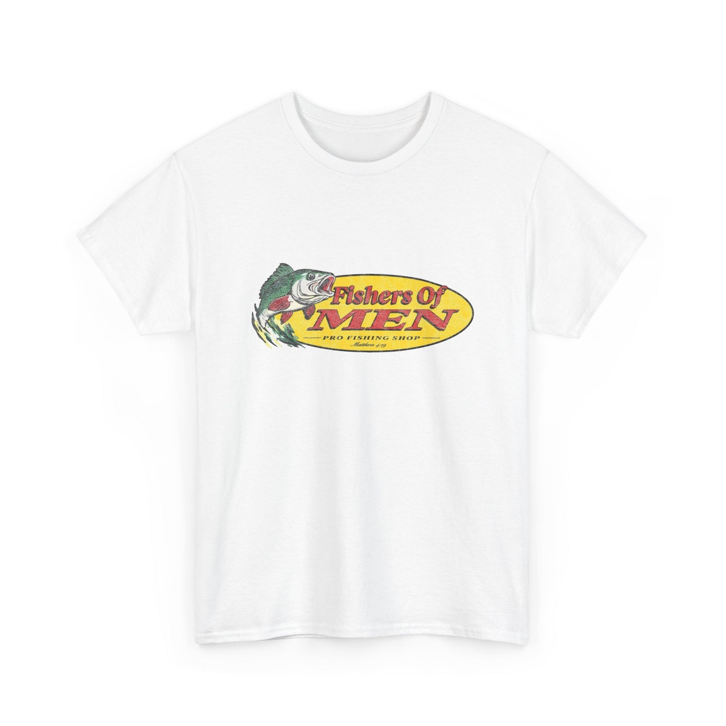 Fishers Of Men Graphic T Shirt NEW Vintage Unisex Heavy Cotton Tee