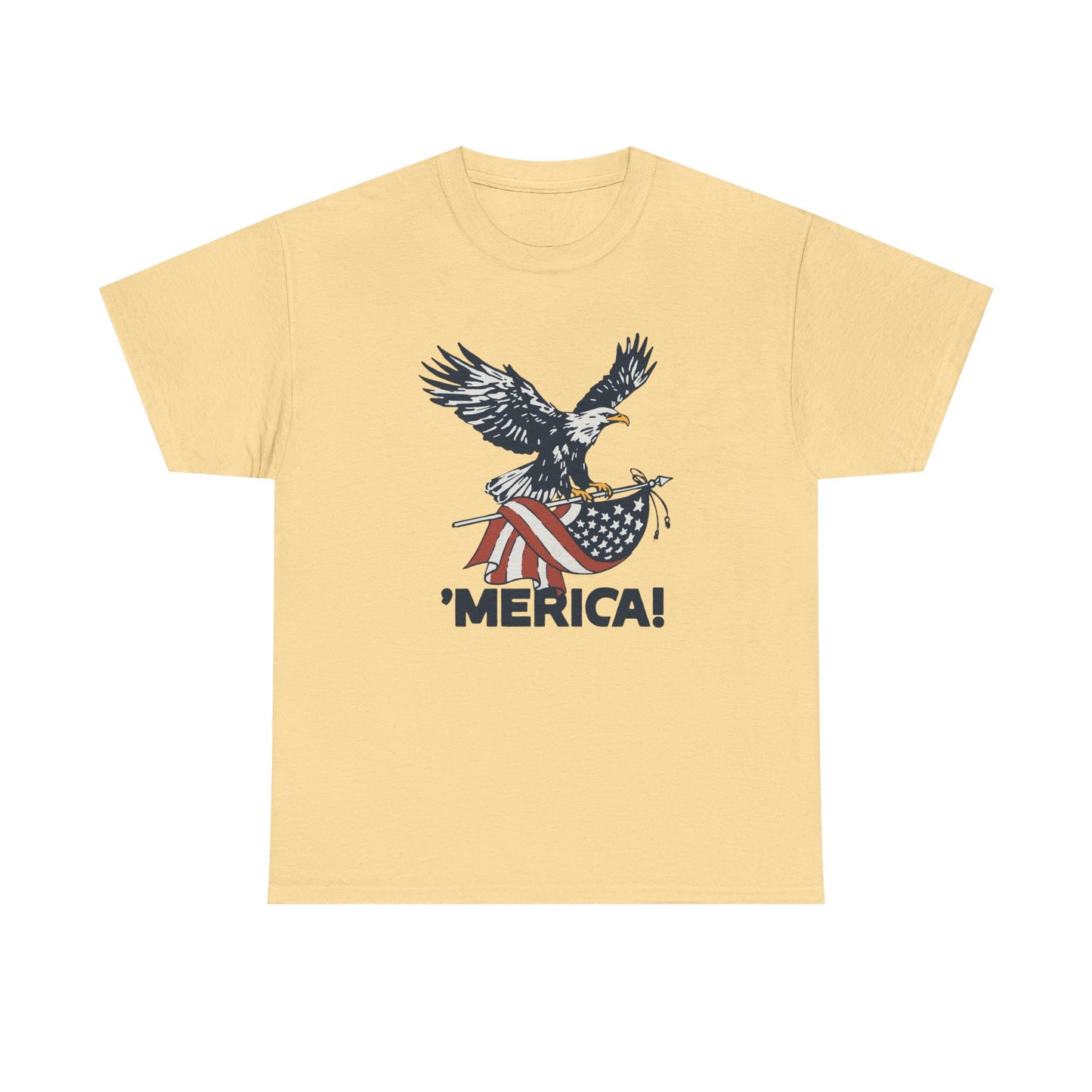 American Bald Eagle USA Graphic T Shirt Heavy Cotton Tee NEW ADULT UNISEX