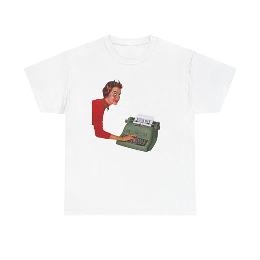 She Devil Funny Vintage Graphic T-Shirt Women's Heavy Comfy Cotton Tee