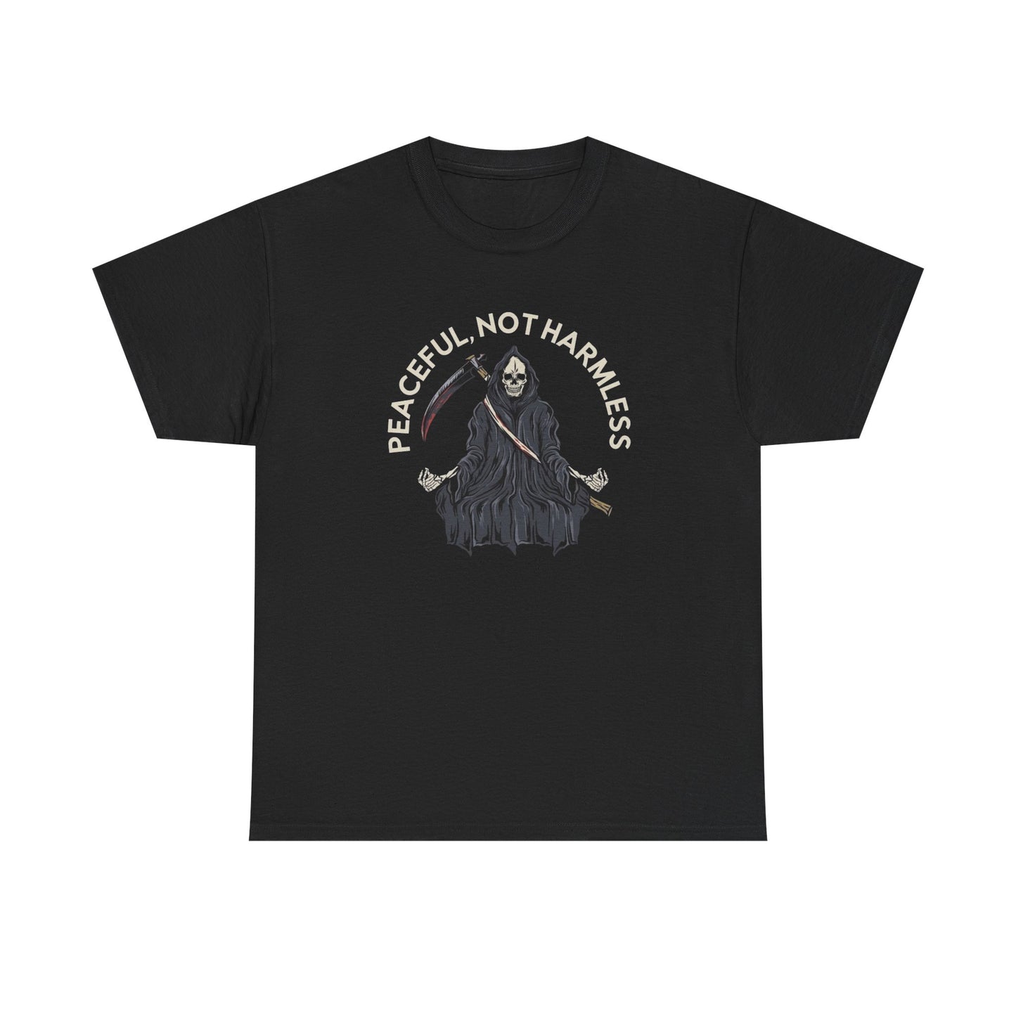 Peaceful Not Harmless Graphic T Shirt NEW ADULT TEE