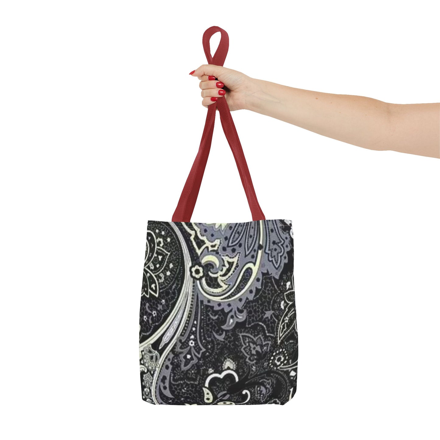 Black And Silver Pattern BRAND NEW Tote Bag (AOP)