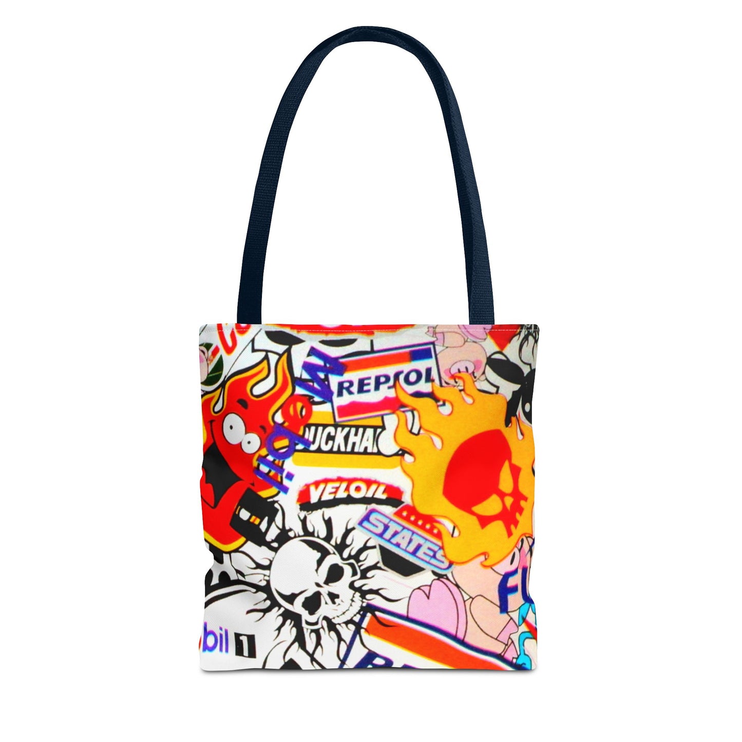 Stickers Retro All Over Print BRAND NEW Purse, Pocketbook,Travel Tote Bag
