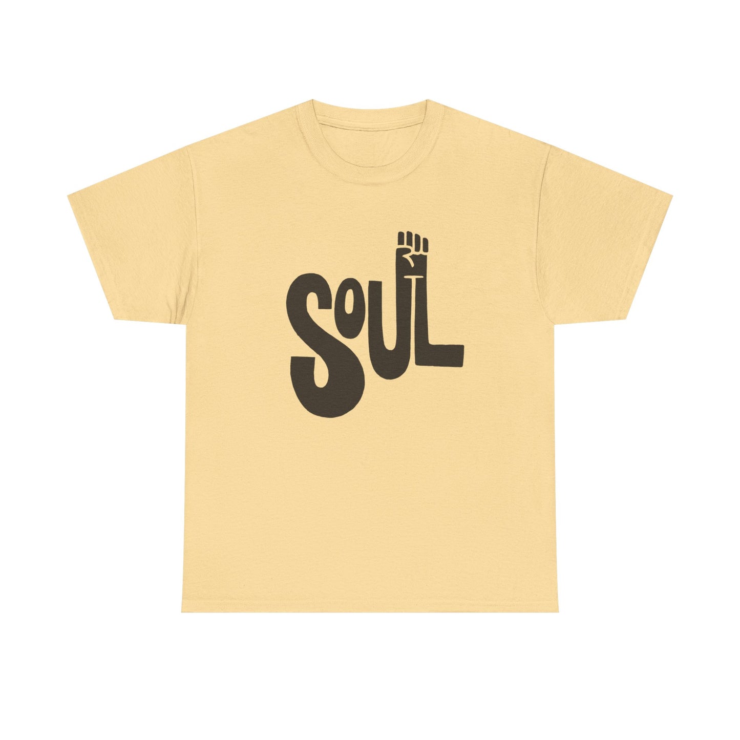 Soul Retro Power Graphic T Shirt NEW GIFT Unisex Heavy Cotton Tee