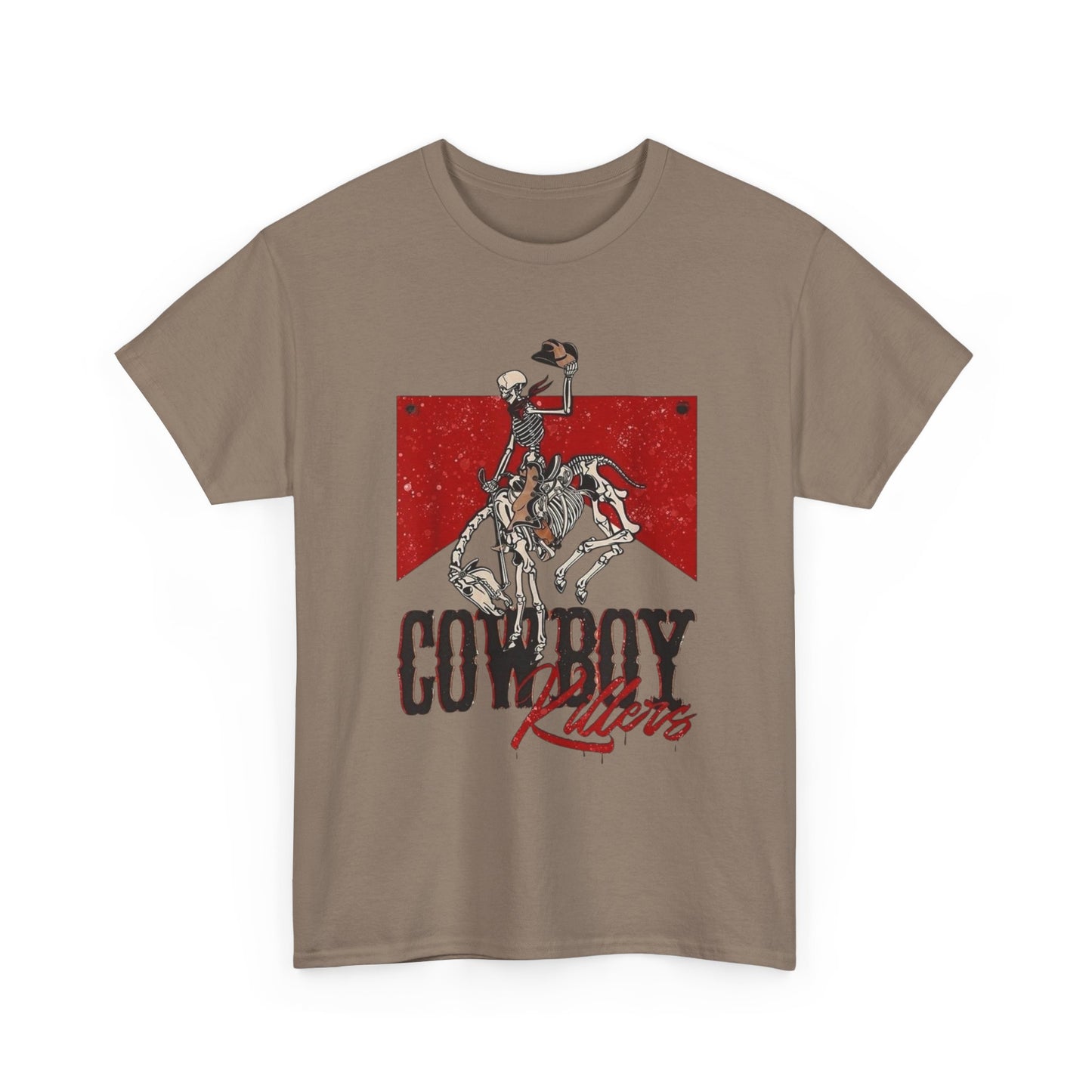 Cigarette Cowboy Killers Graphic T Shirt Unisex Heavy Cotton Tee