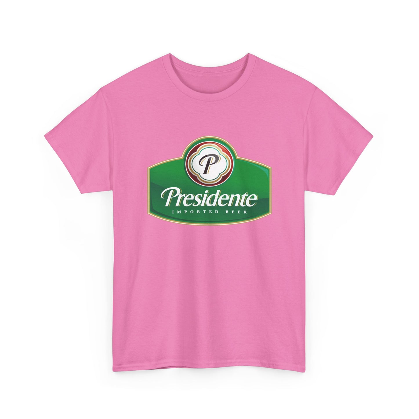 Presidente Beer Logo Shirt Retro Poster Unisex Heavy Cotton Tee